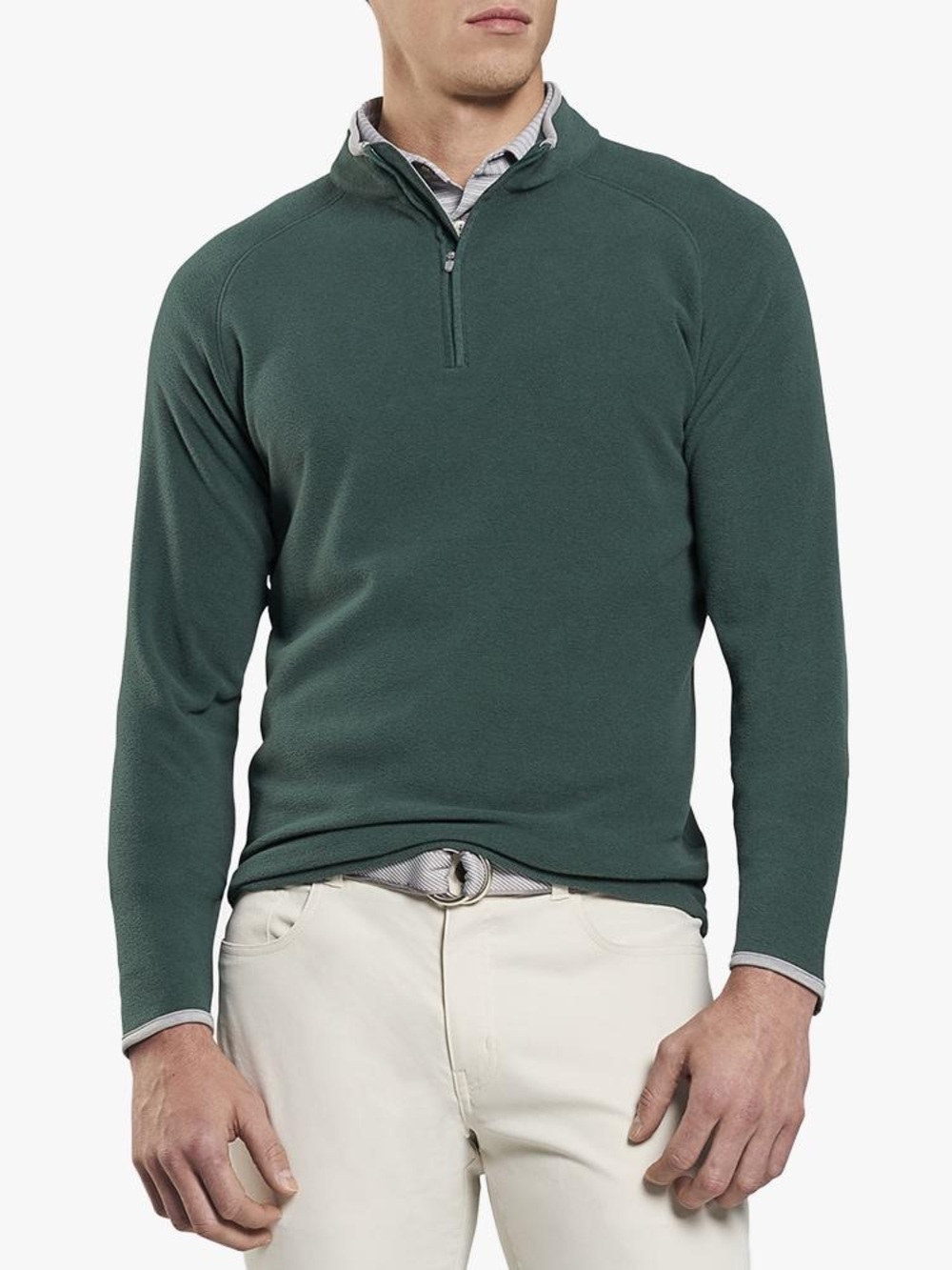 PETER MILLAR Men's All Day Microfleece Quarter Zip